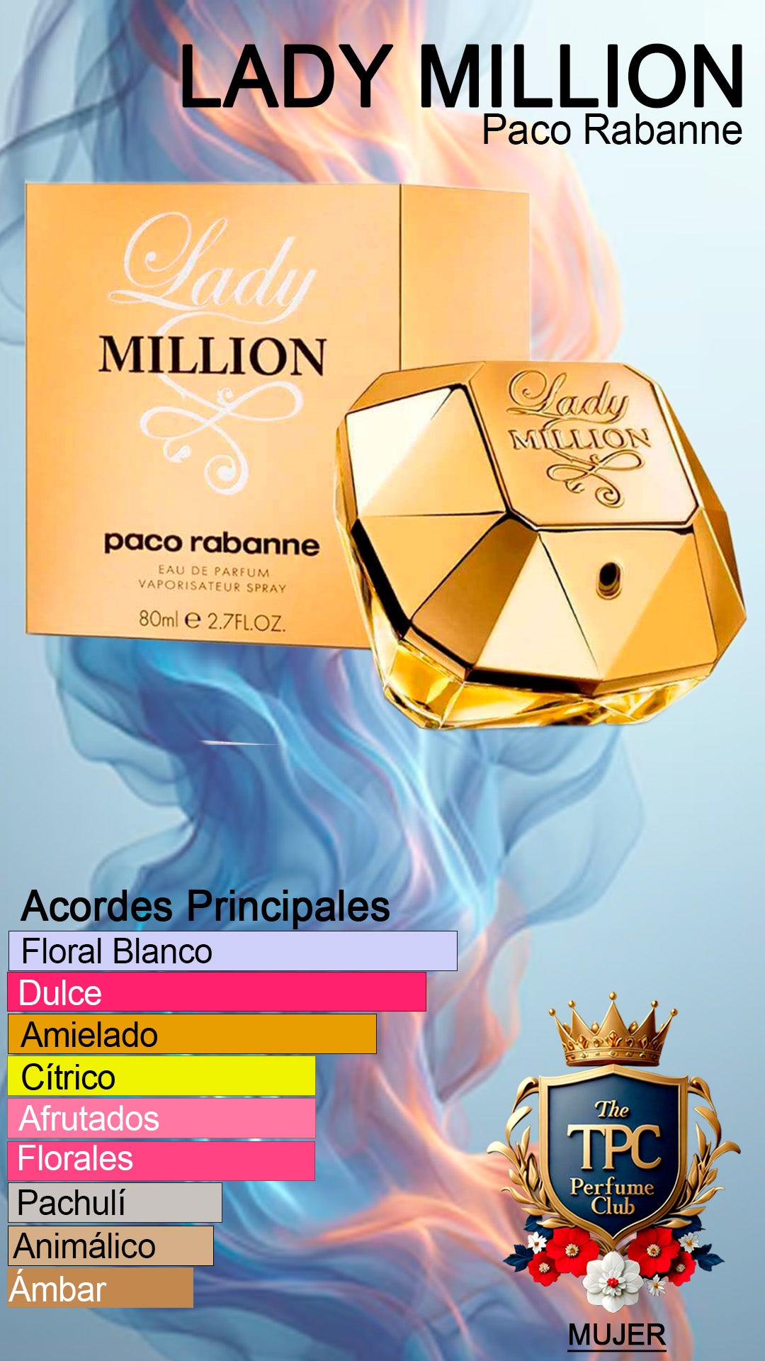 LADY MILLION Paco Rabanne 80 mL