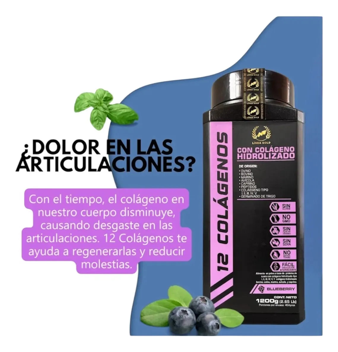 12 Colagenos Premium 1.200gm