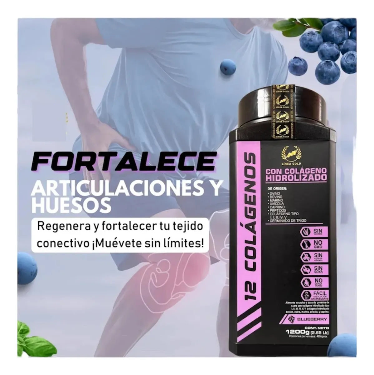 12 Colagenos Premium 1.200gm